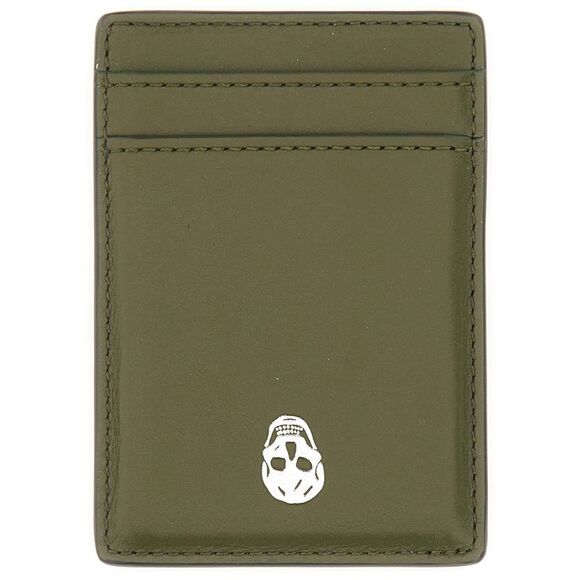 Alexander Mcqueen Men Magnetic Card Holder 